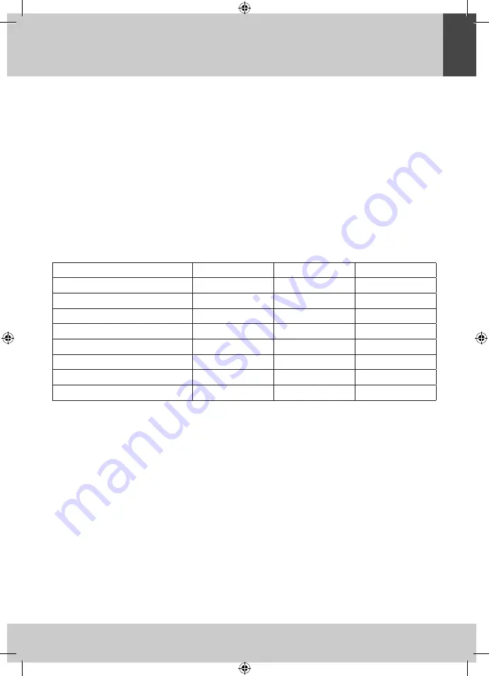 Home electric MWG6002W User Manual Download Page 9