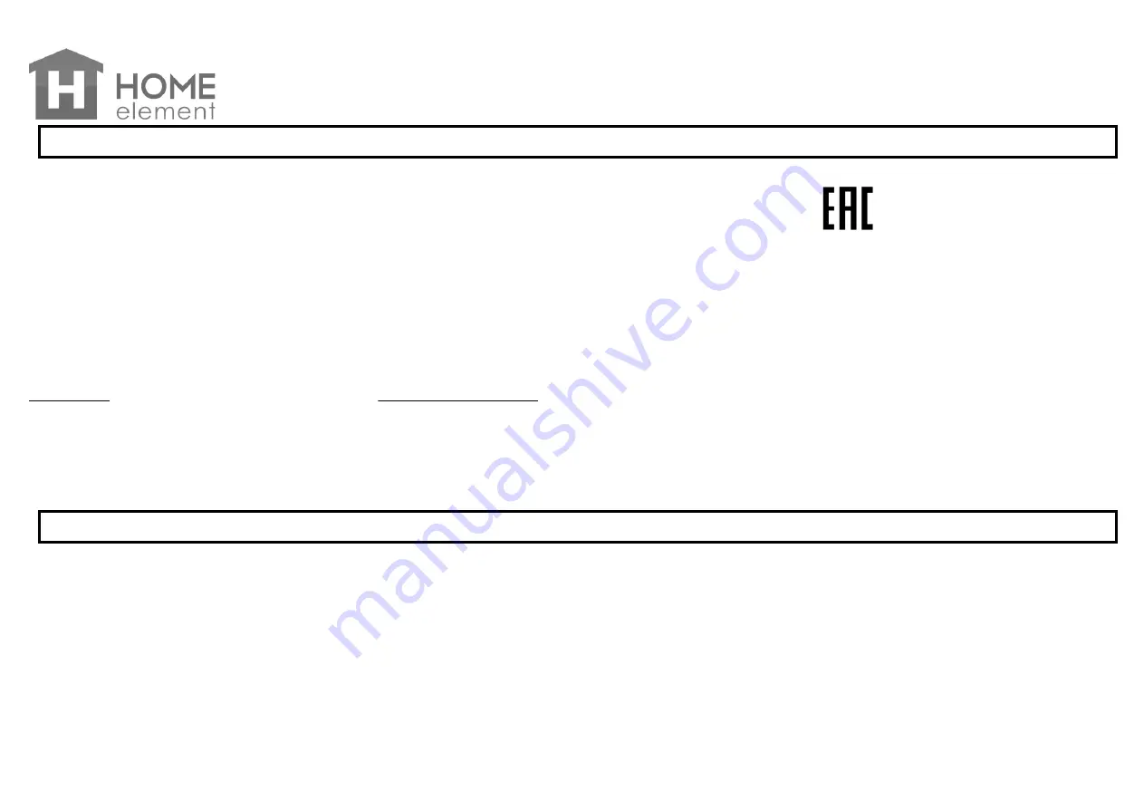 HOME ELEMENT HE-SC907 User Manual Download Page 4