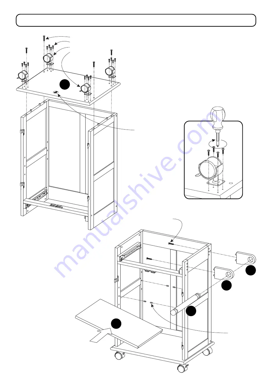 Home Styles 5040-95 Скачать руководство пользователя страница 3