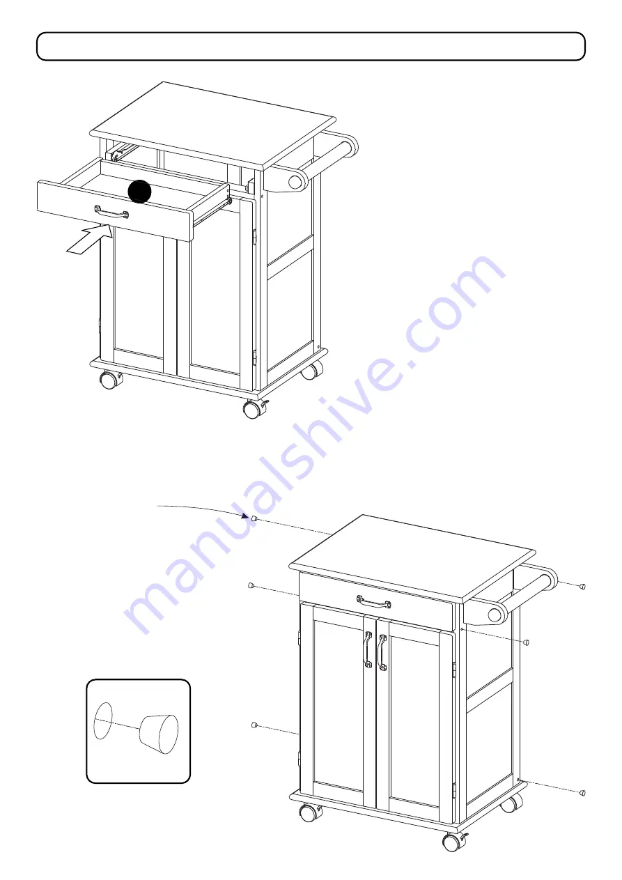 Home Styles 5040-95 Скачать руководство пользователя страница 6