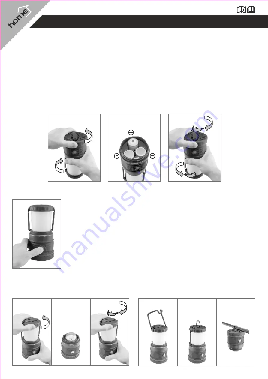 Home CL4+1L Instruction Manual Download Page 1