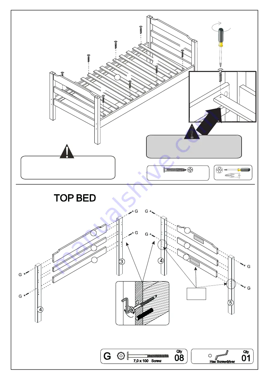 HOMEDEPOT A306 Assembly Instructions Manual Download Page 6