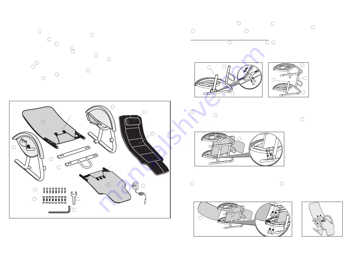 HoMedics AntiGravity Recliner AG-2101 Instruction Manual And  Warranty Information Download Page 9