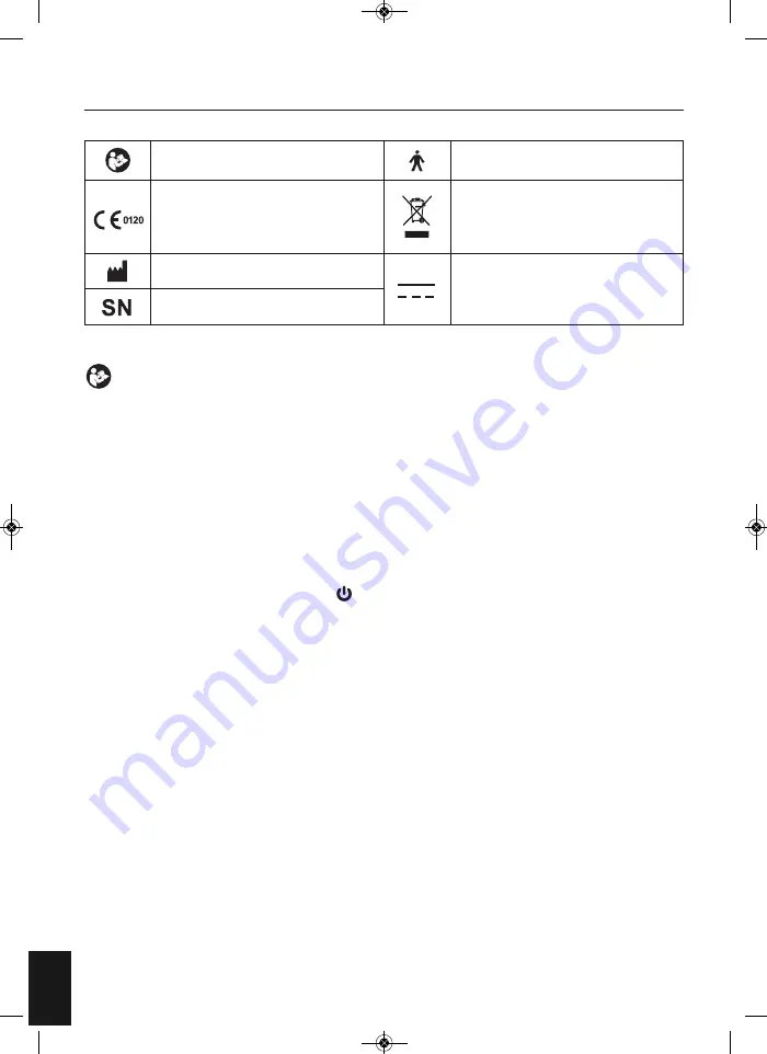 HoMedics BPA-2000-EU Instruction Manual Download Page 20