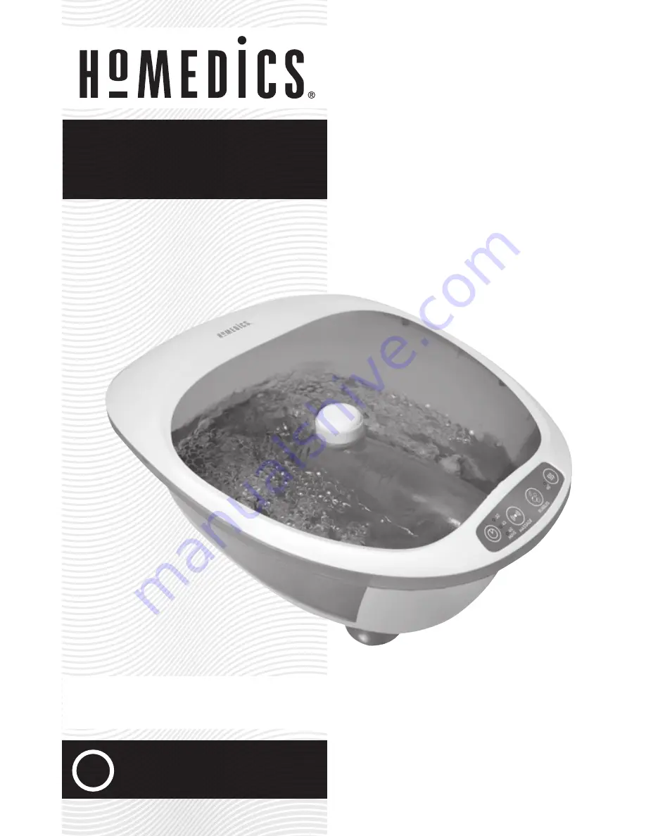 HoMedics FB251 Instruction Manual Download Page 1