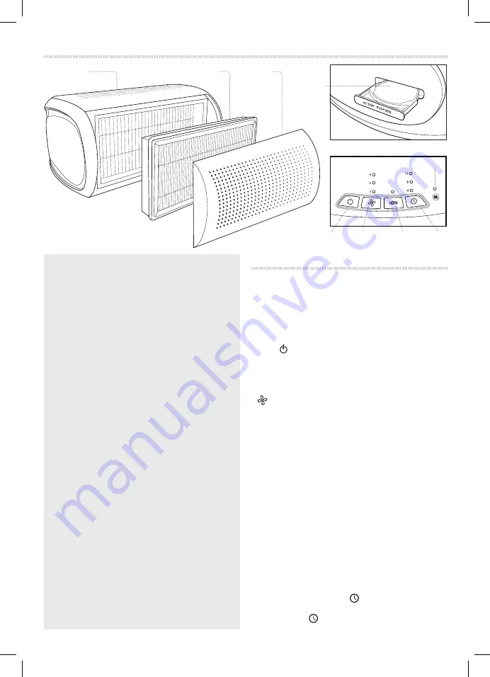 HoMedics TOTALCLEAN AP-DT10-SA Instruction Manual Download Page 5