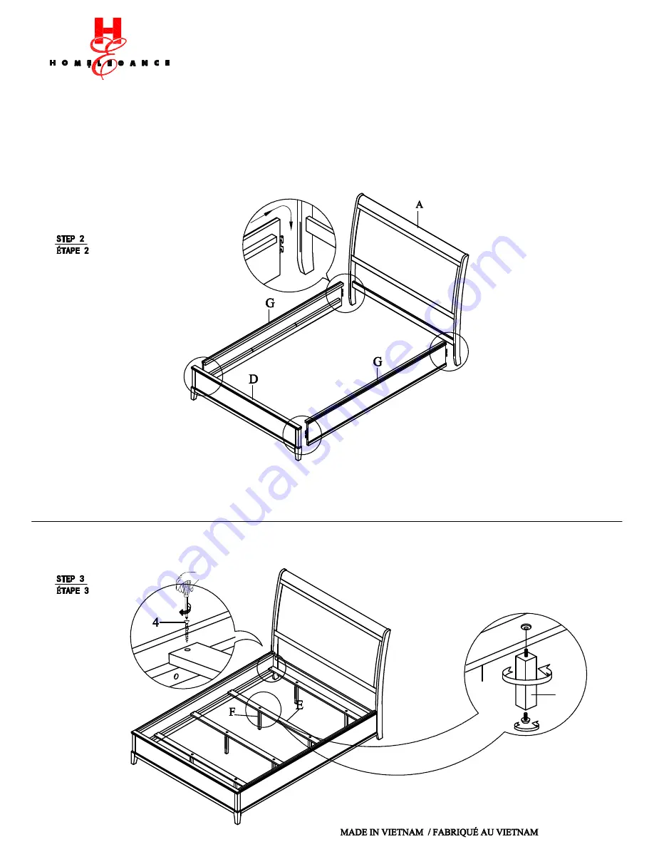 Homelegance 1730K-3CK Скачать руководство пользователя страница 2