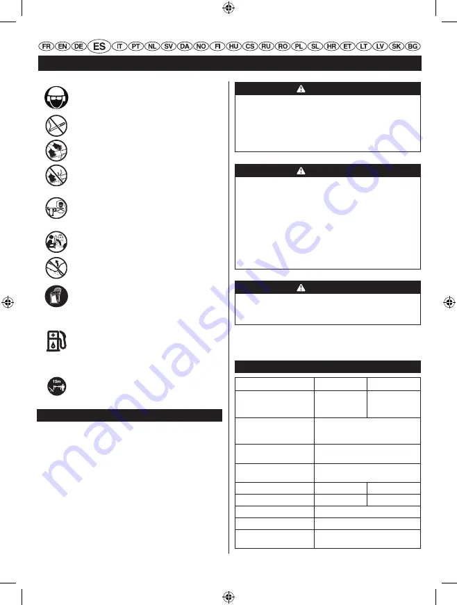 Homelite 900920003 Original Instructions Manual Download Page 62