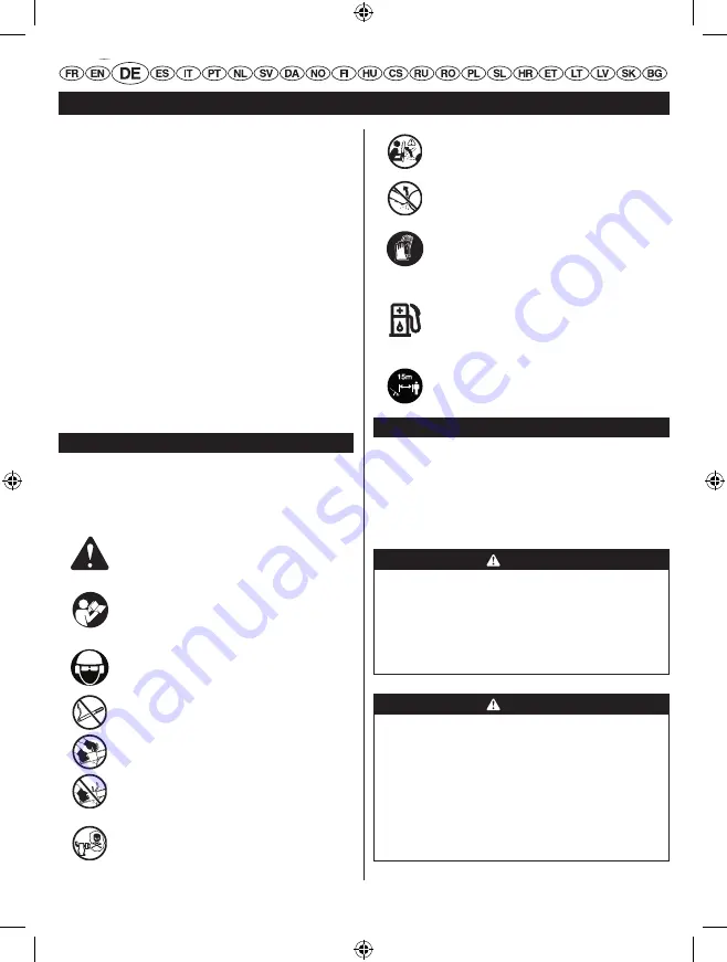 Homelite HCS5150C Original Instructions Manual Download Page 42