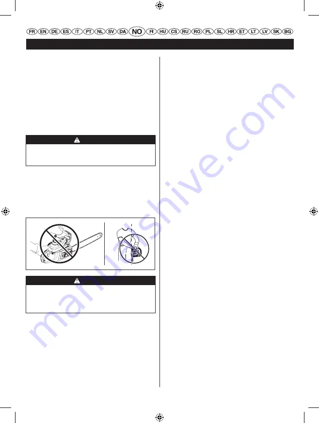 Homelite HCS5150C Original Instructions Manual Download Page 177