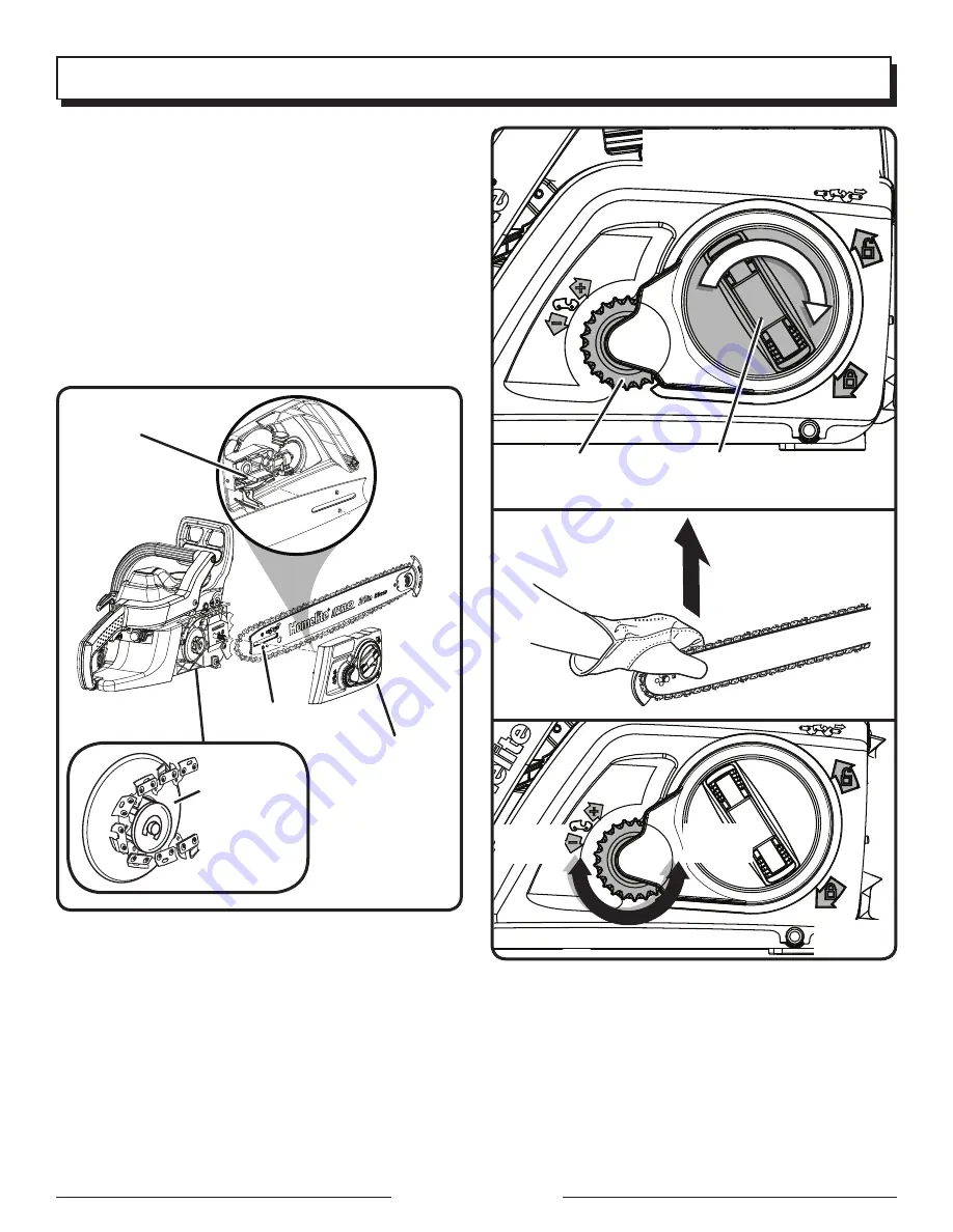 Homelite Motosierra de 50 cm (20 pulg.) Operator'S Manual Download Page 27