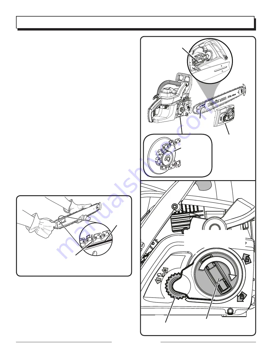 Homelite Motosierra de 50 cm (20 pulg.) Operator'S Manual Download Page 66