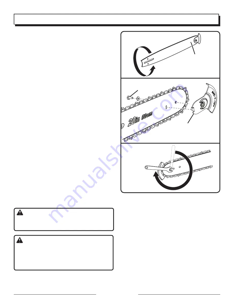 Homelite Motosierra de 50 cm (20 pulg.) Operator'S Manual Download Page 110