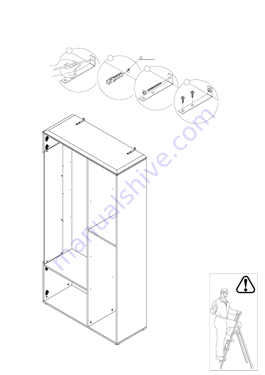 HOM'IN Corel LRCV721LB Assembling Instruction Download Page 20