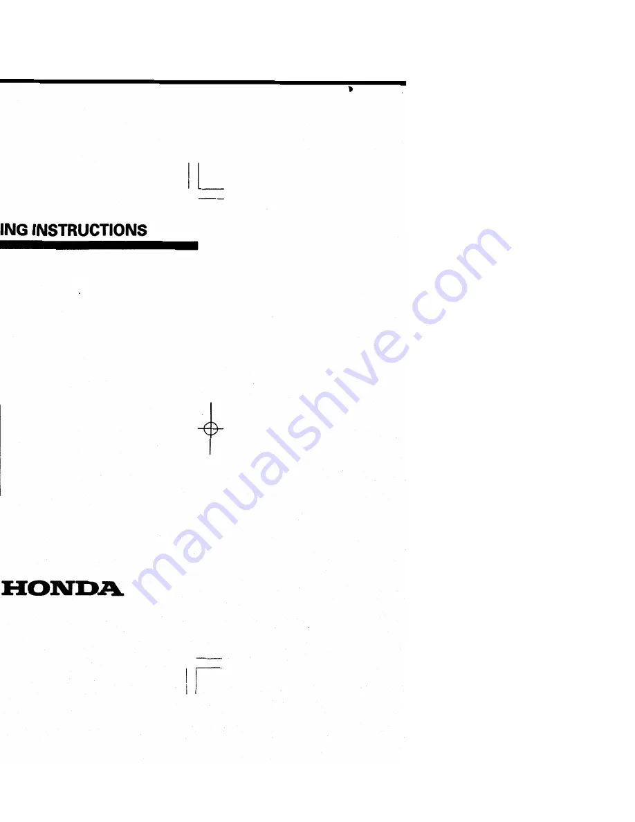 Honda 08A02-4E1-101 Operating Instructions Manual Download Page 1