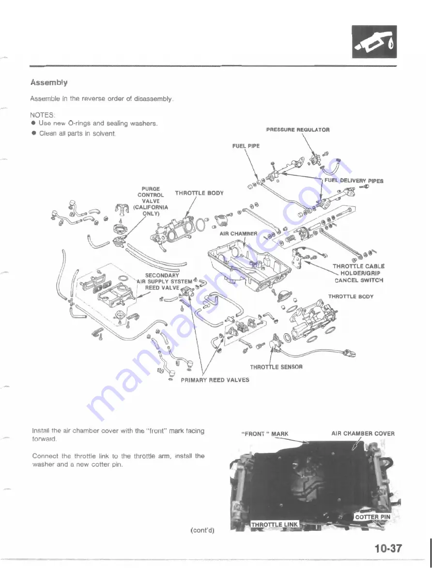 Honda 1986 GoldWing GL1200A Manual Download Page 97