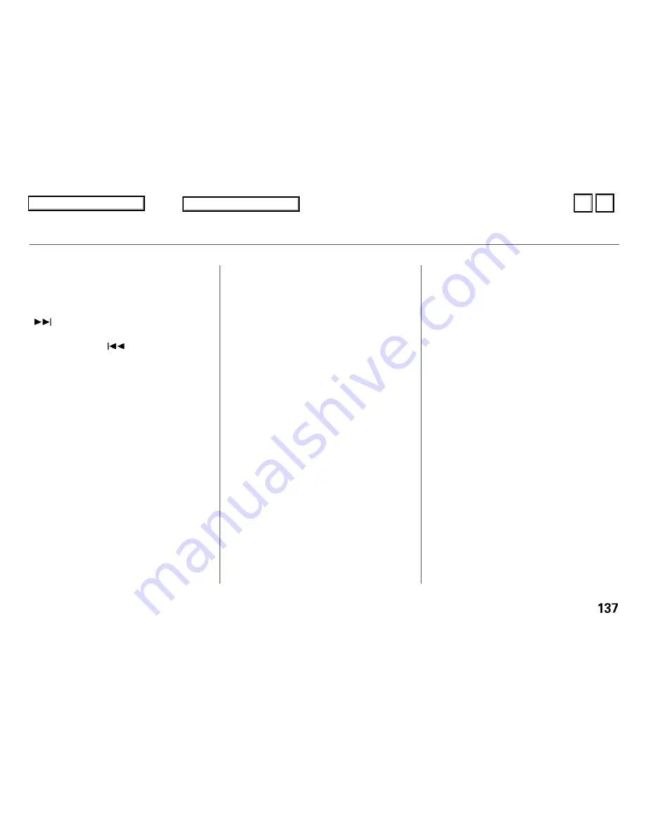 Honda 1999 Civic Sedan Reference Owner'S Manual Download Page 137