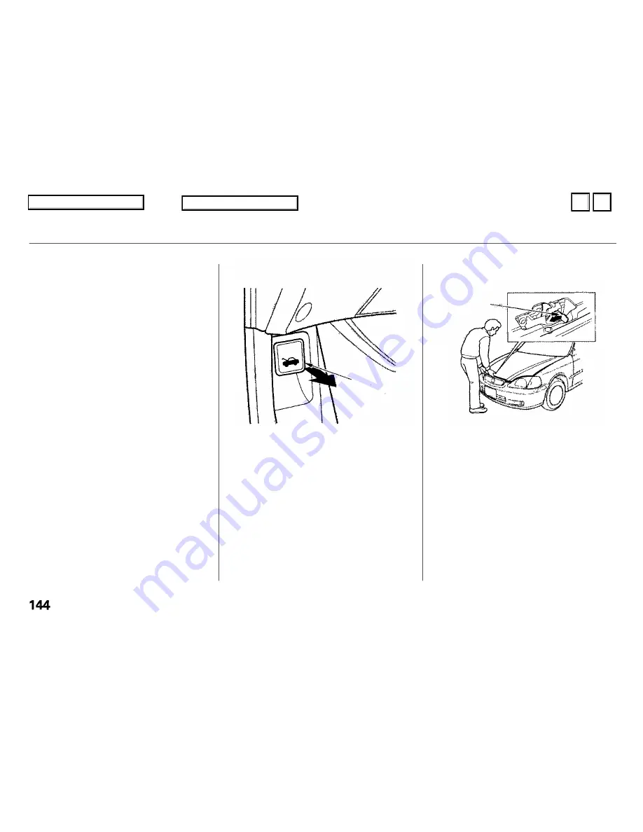 Honda 1999 Civic Sedan Reference Owner'S Manual Download Page 143