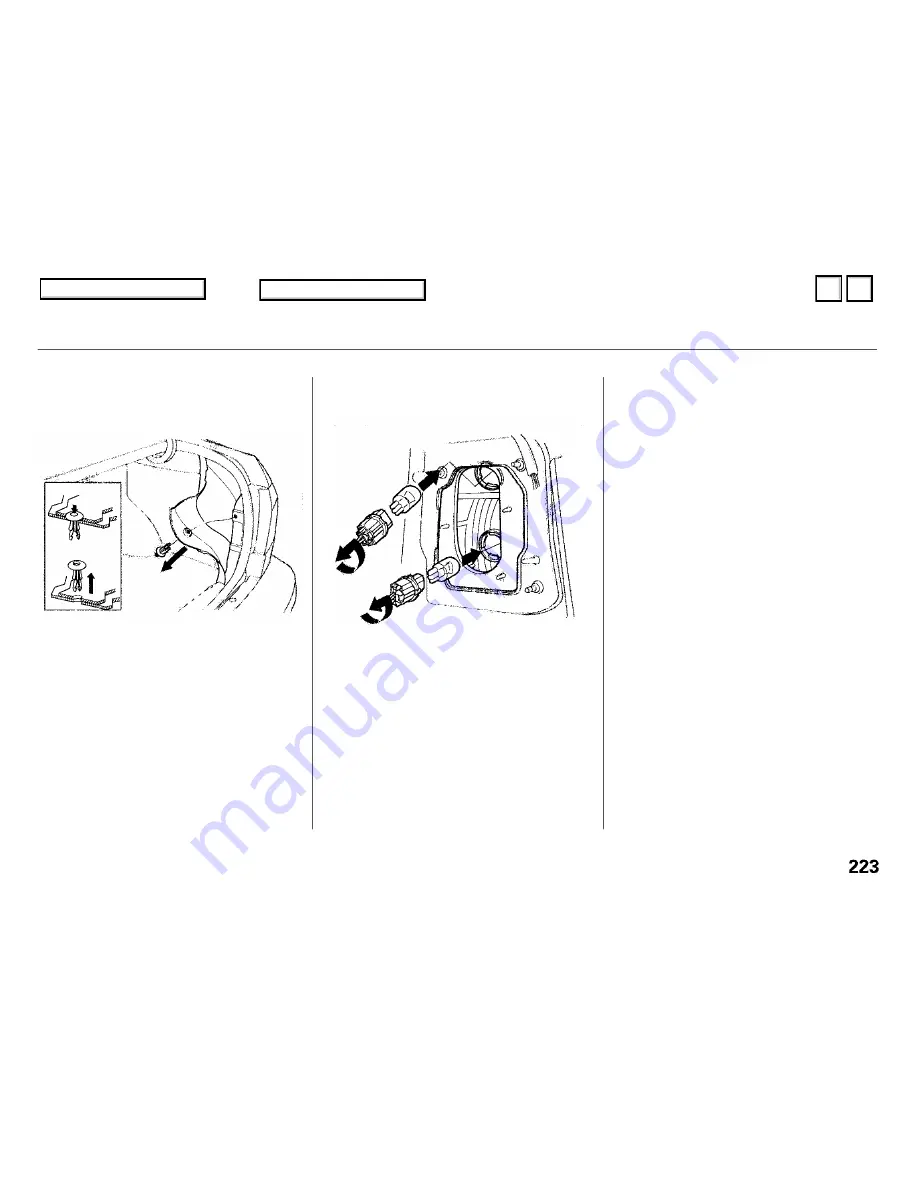 Honda 1999 Civic Sedan Reference Owner'S Manual Download Page 220