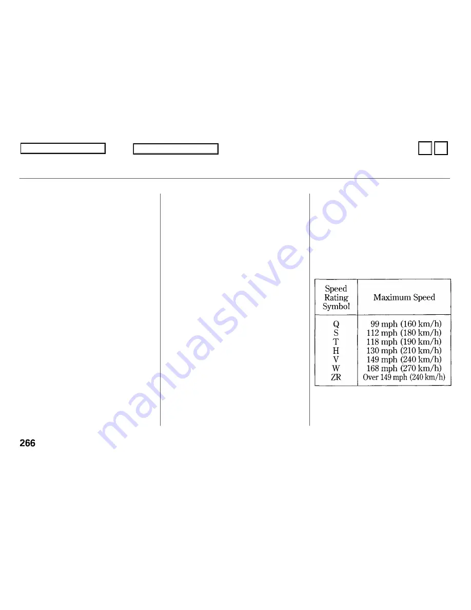 Honda 1999 Civic Sedan Reference Owner'S Manual Download Page 262