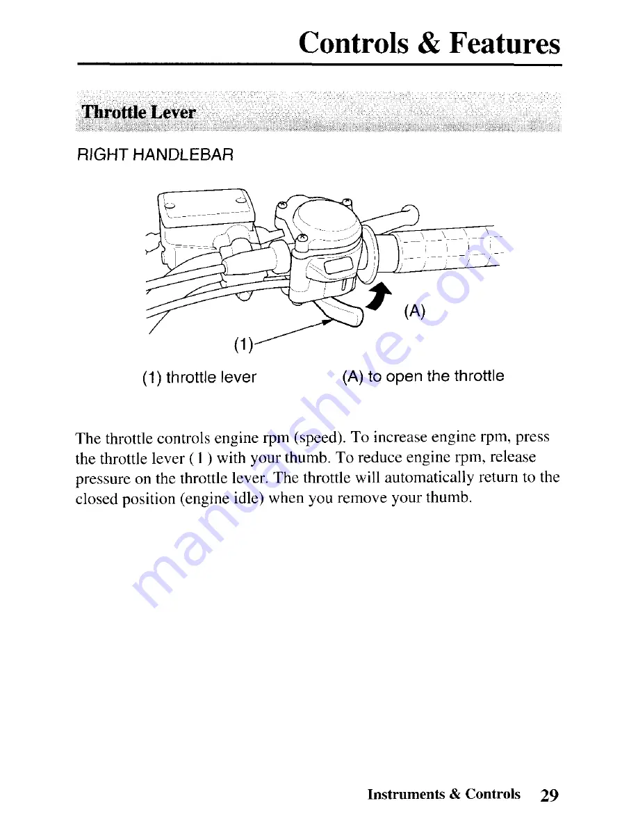 Honda 2004 TRX450FM Fourtrax Foreman Owner'S Manual Download Page 38