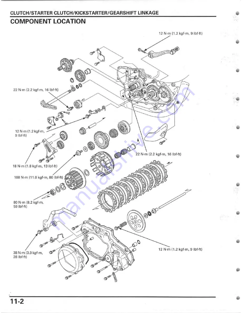 Honda 2005 CRF450R Service Manual Download Page 230