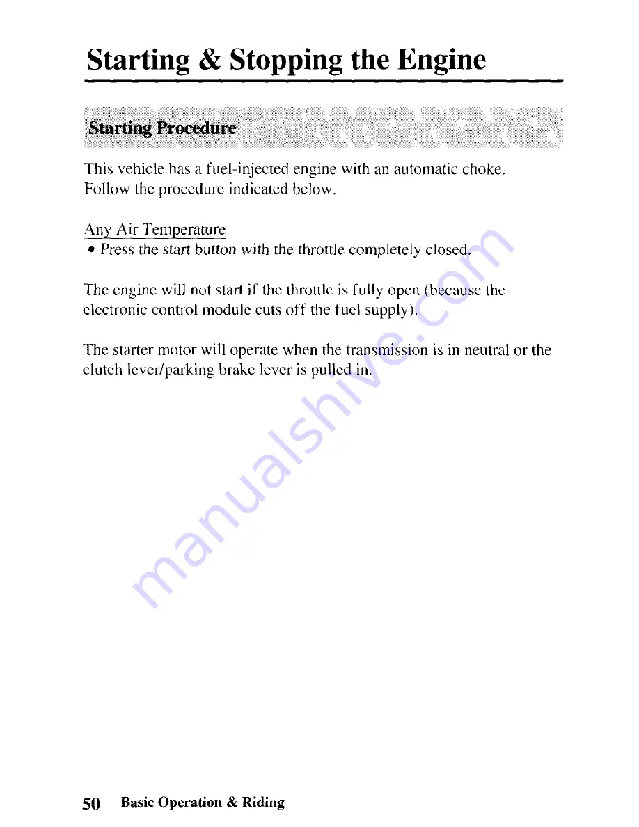 Honda 2008 TRX700XX Owner'S Manual Download Page 59