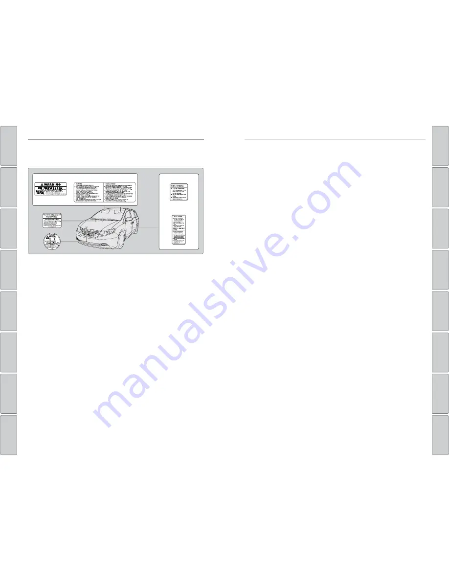 Honda 2016 ODESSEY Owner'S Manual Download Page 15