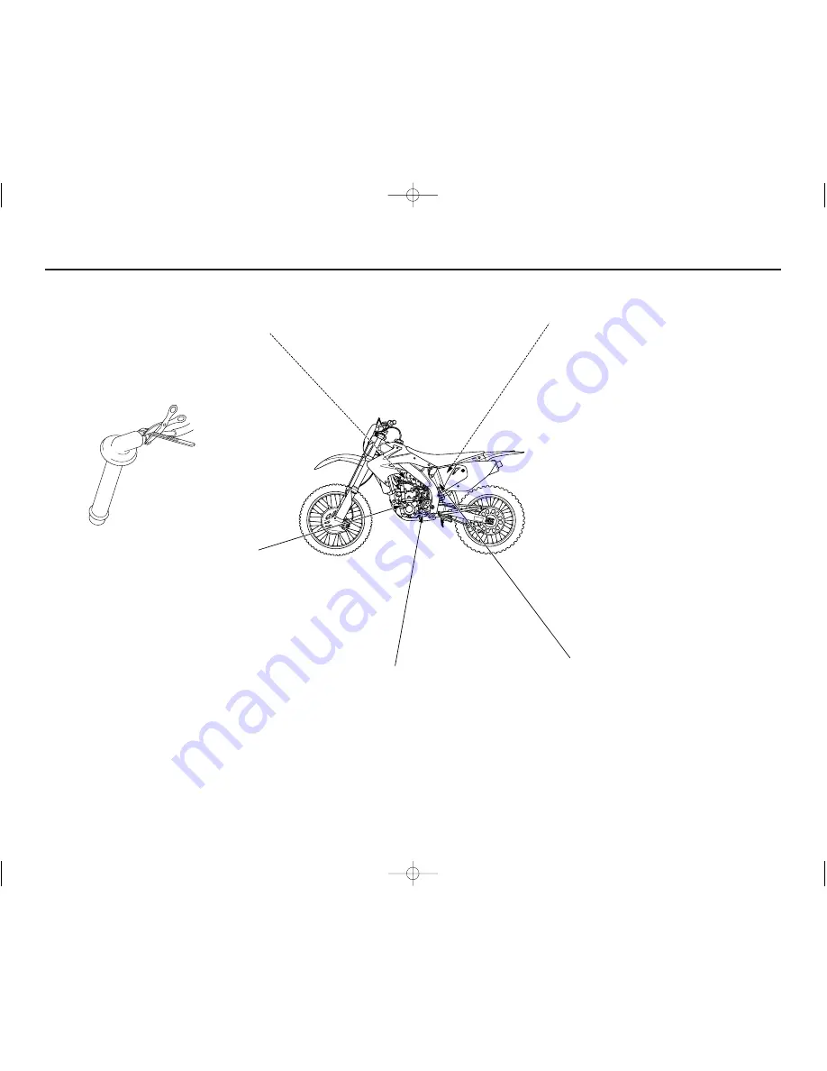 Honda 450X 2005 Owner'S Manual & Competition Handbook Download Page 34