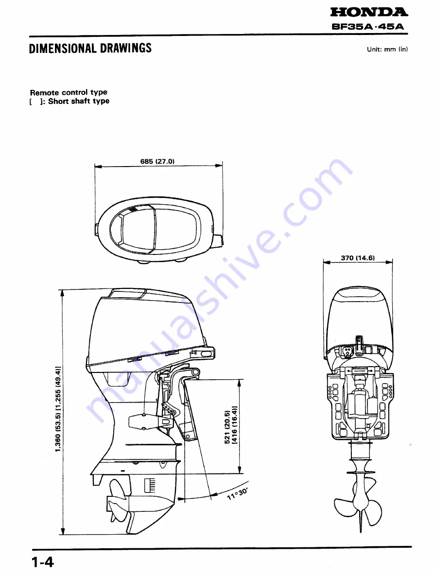 Honda BF45A Скачать руководство пользователя страница 5