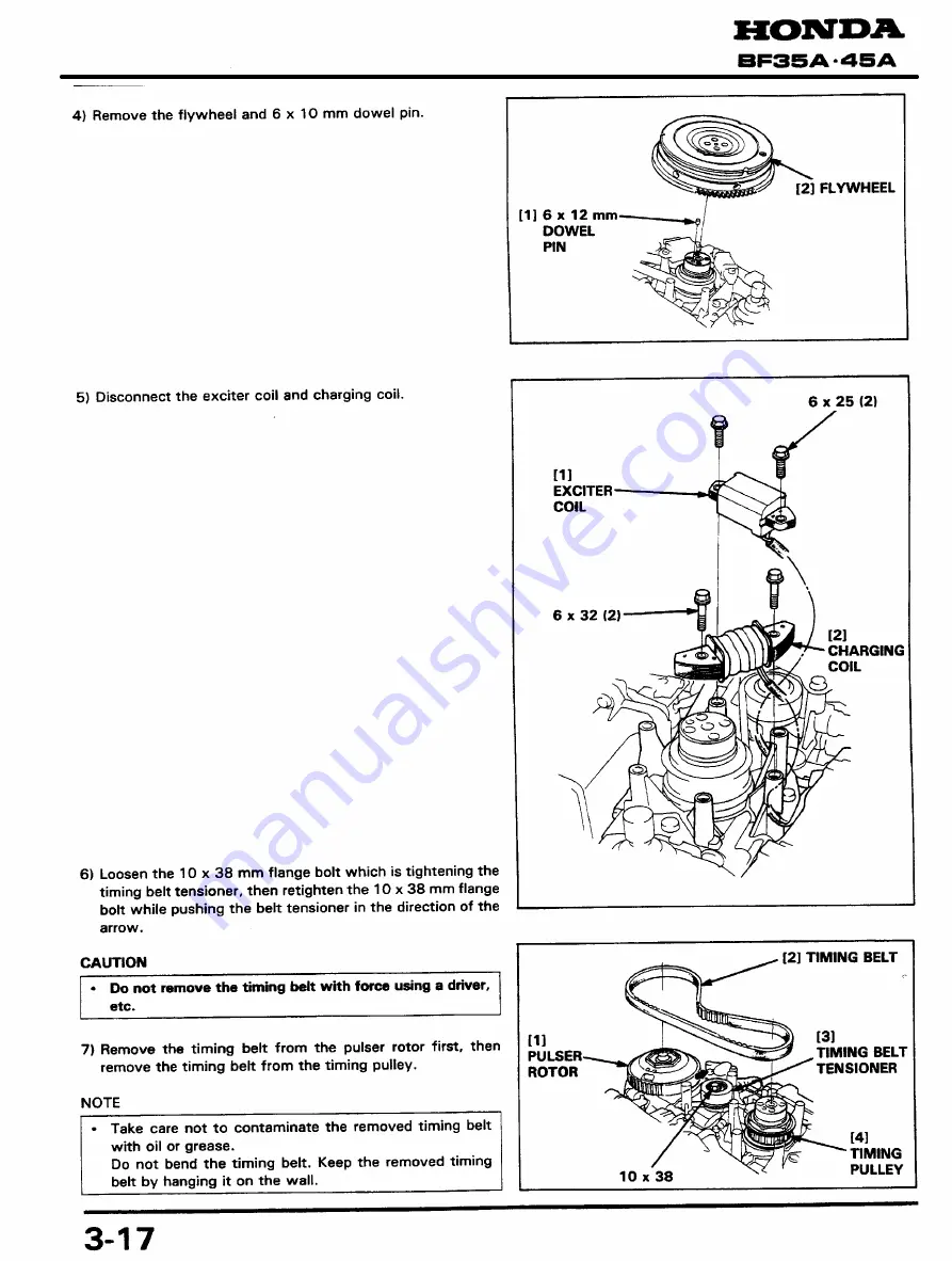 Honda BF45A Скачать руководство пользователя страница 62