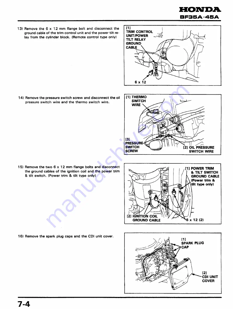 Honda BF45A Скачать руководство пользователя страница 91