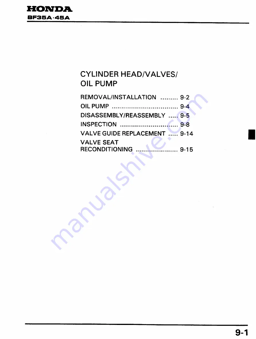 Honda BF45A Service Manual Download Page 100