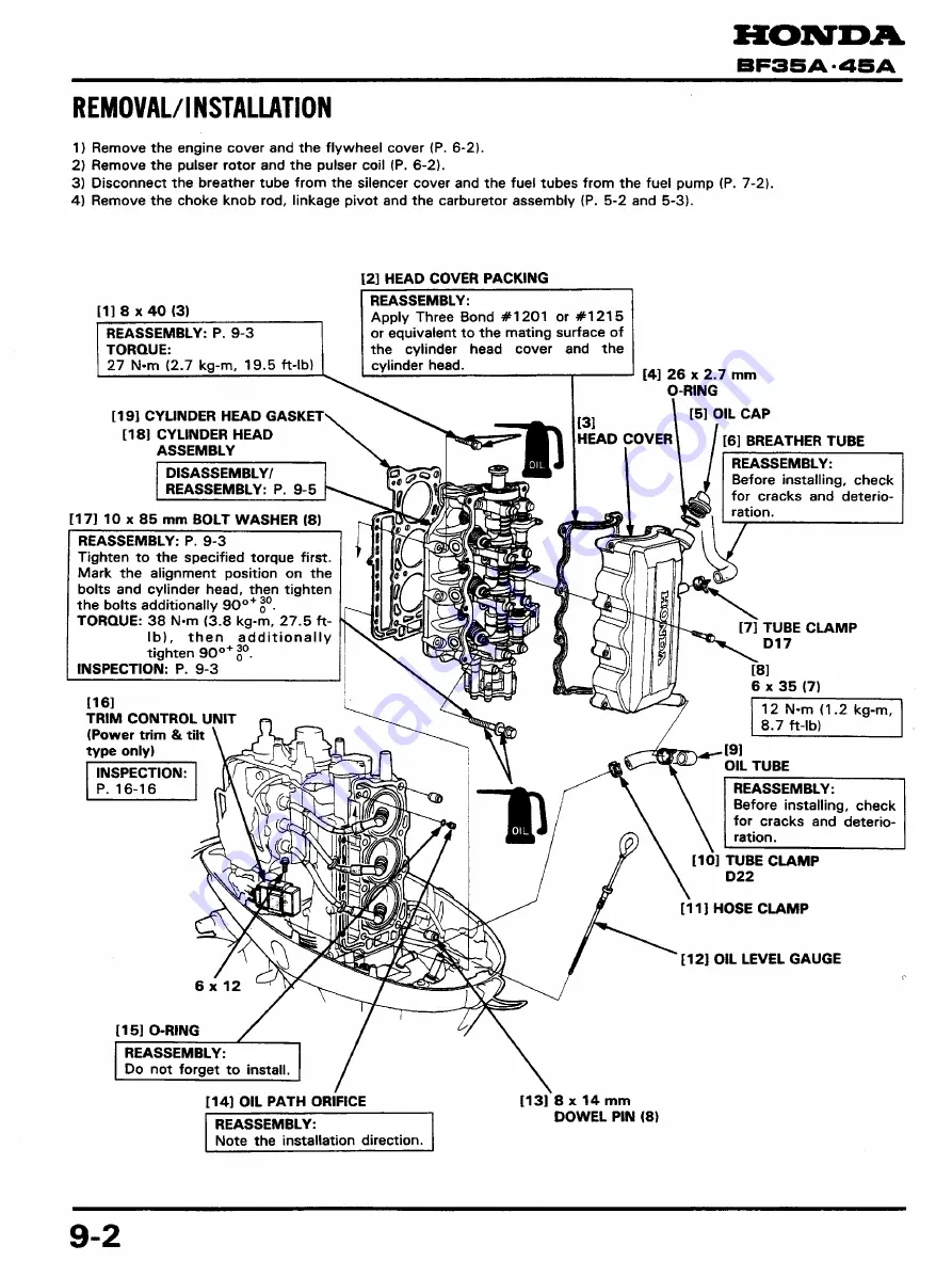 Honda BF45A Скачать руководство пользователя страница 101