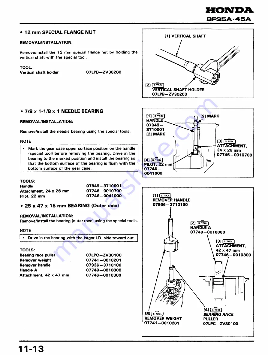 Honda BF45A Скачать руководство пользователя страница 143