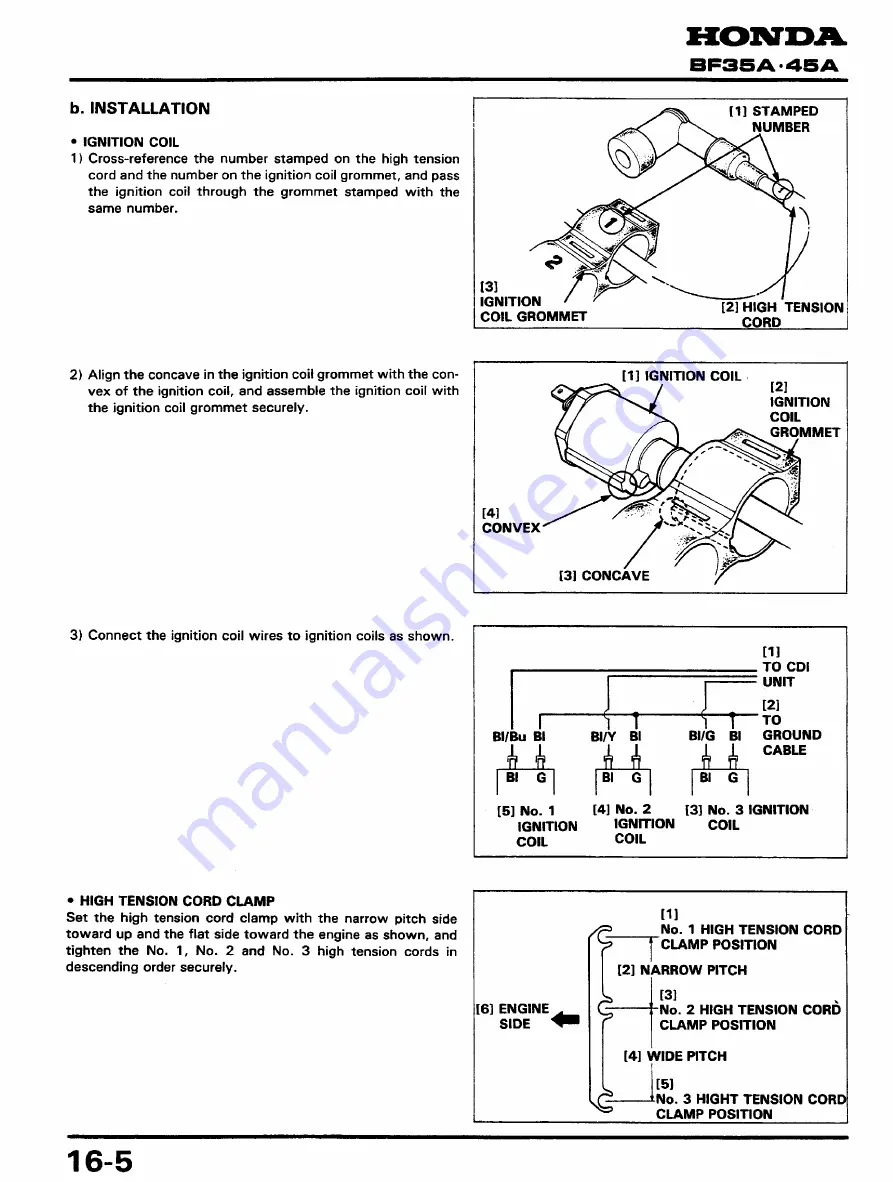 Honda BF45A Service Manual Download Page 193