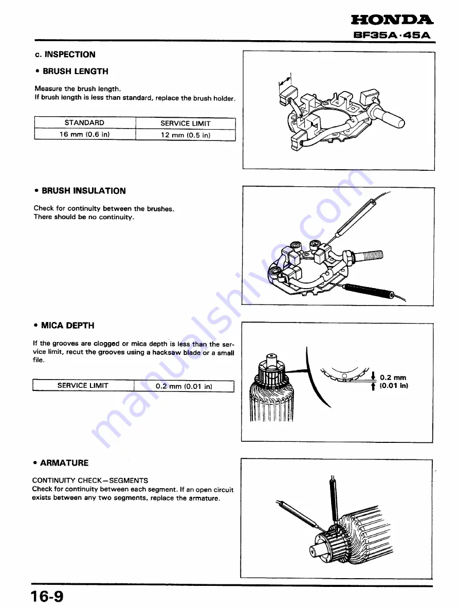 Honda BF45A Service Manual Download Page 197