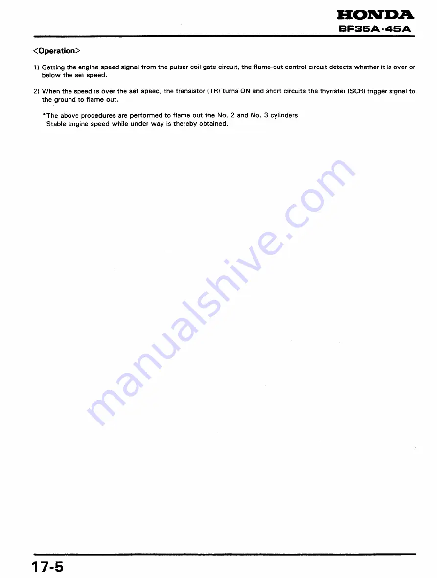 Honda BF45A Service Manual Download Page 216