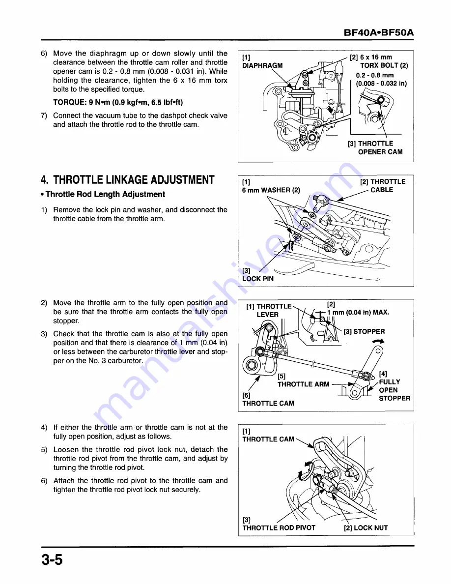 Honda BF45A Service Manual Download Page 315