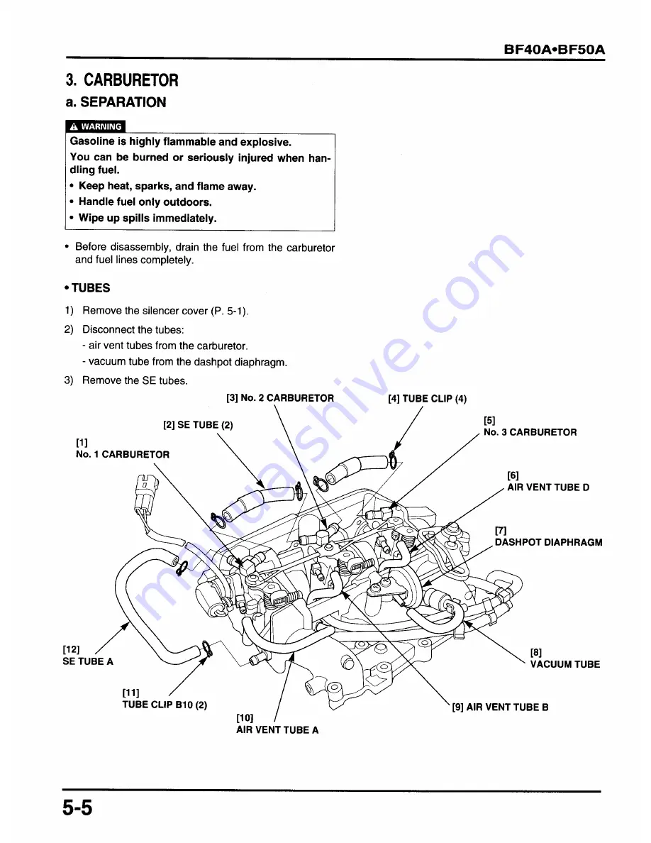 Honda BF45A Service Manual Download Page 323