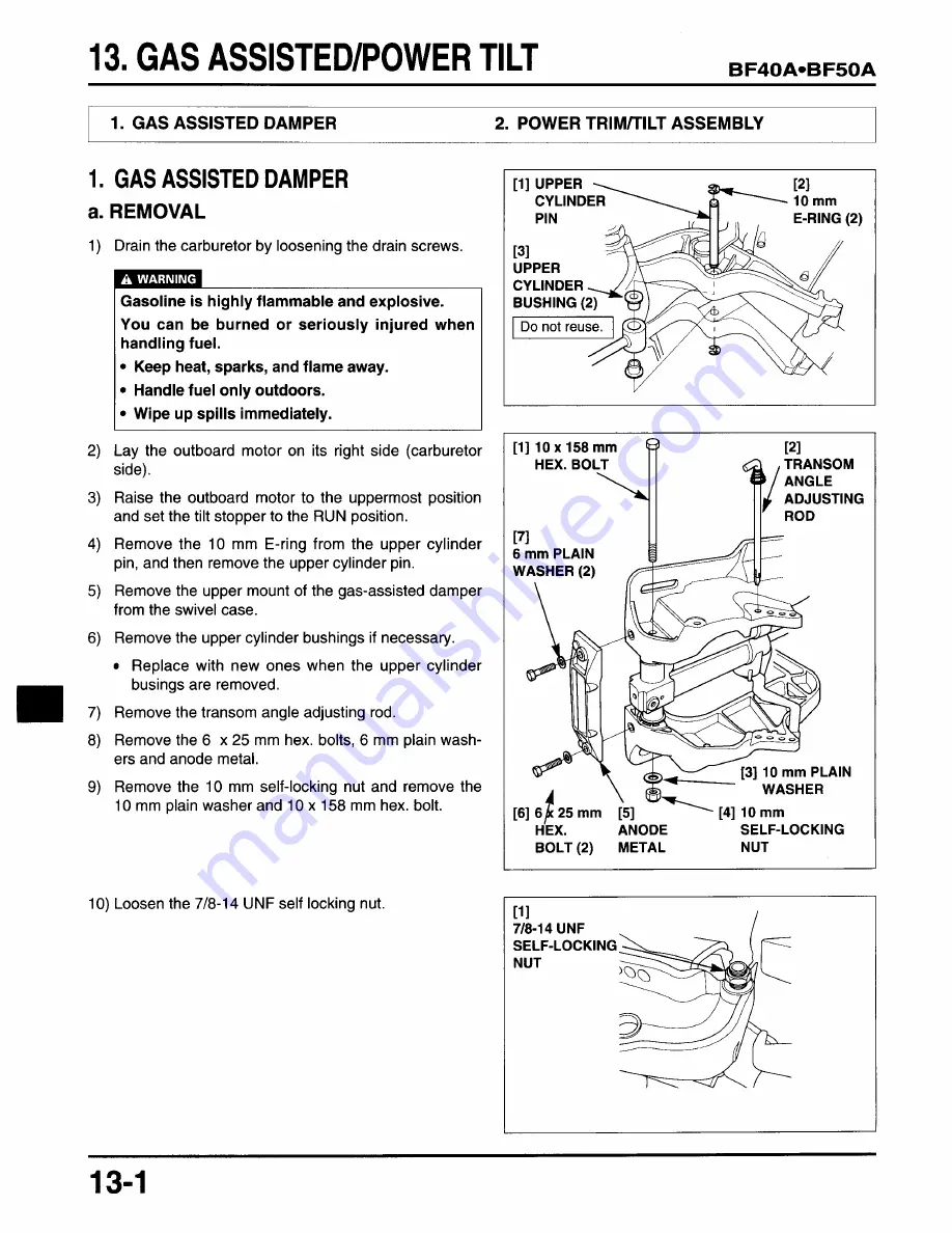 Honda BF45A Service Manual Download Page 347