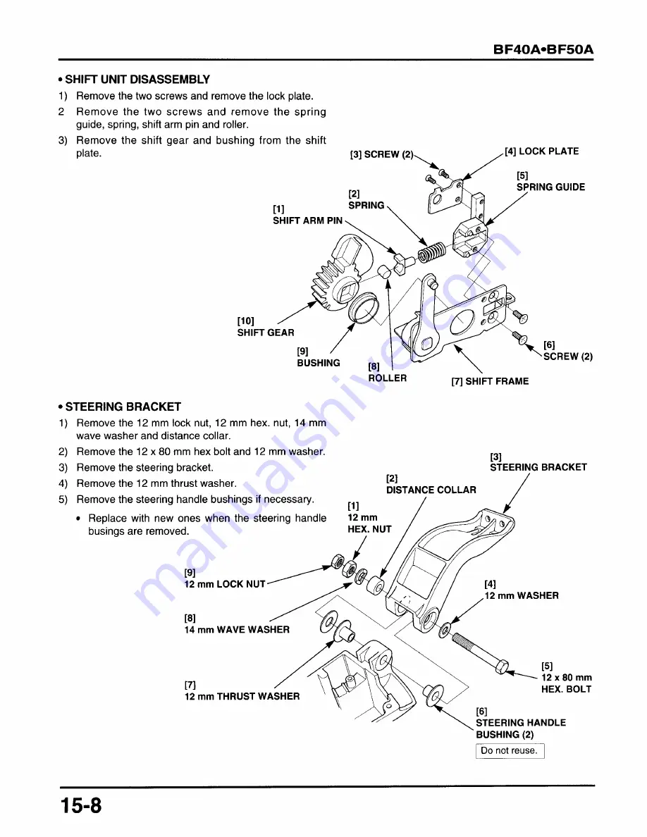 Honda BF45A Service Manual Download Page 365