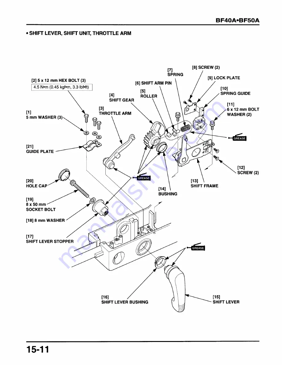 Honda BF45A Скачать руководство пользователя страница 368