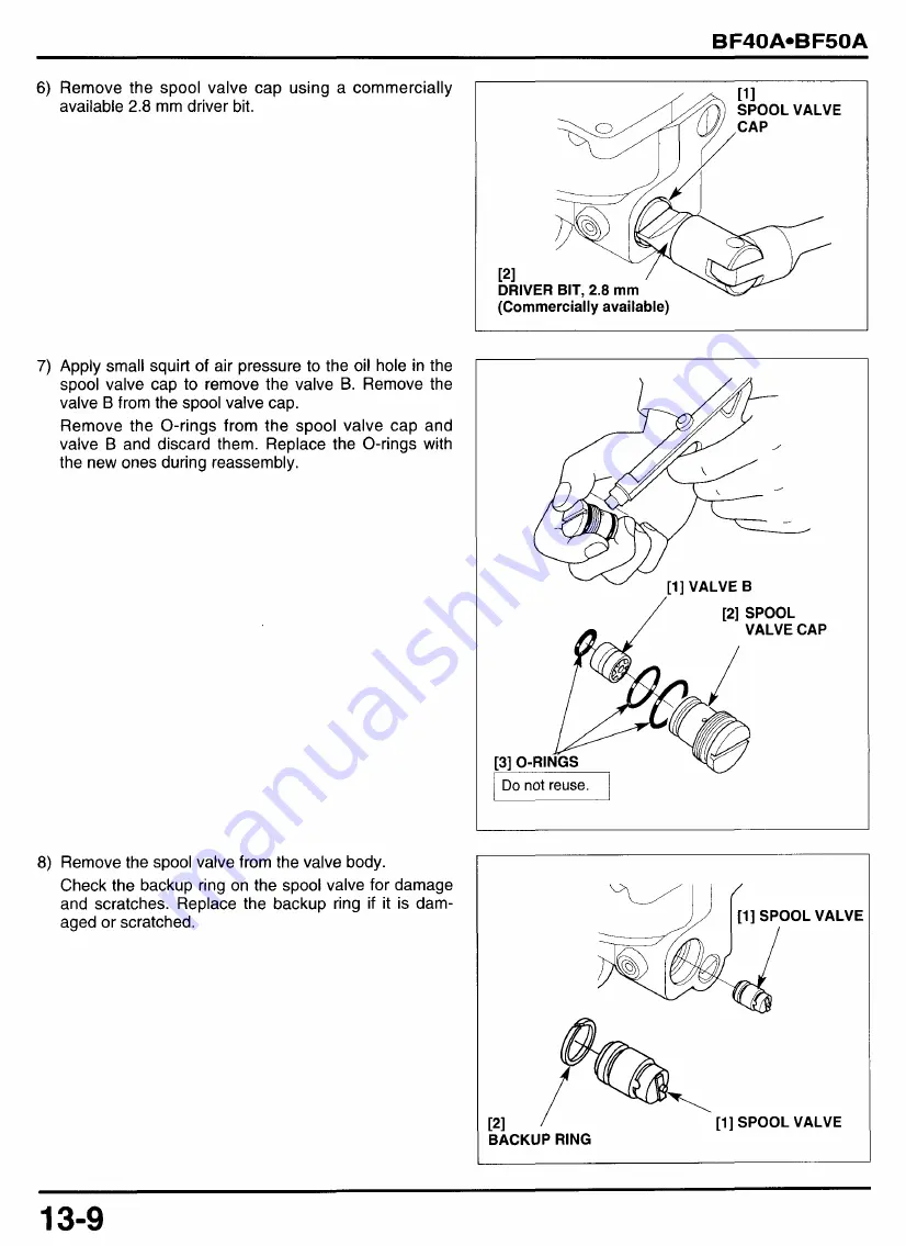 Honda BF45A Service Manual Download Page 408