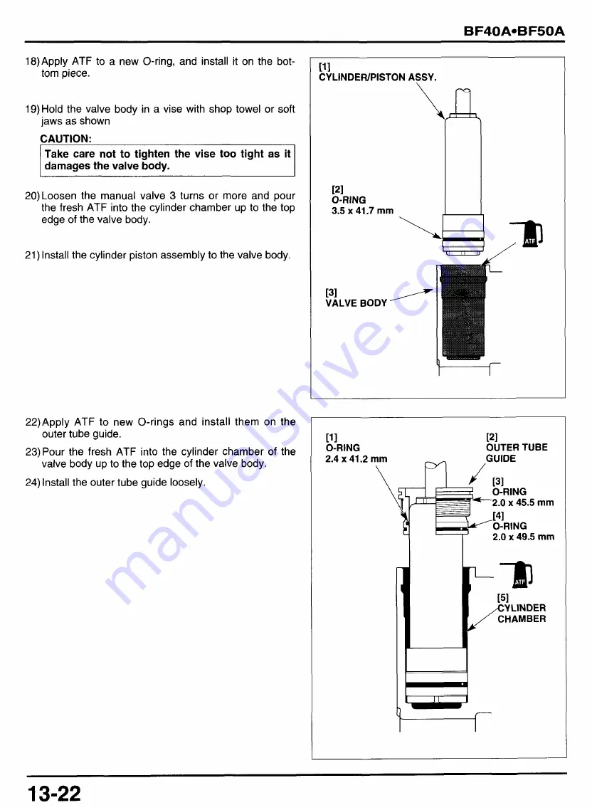 Honda BF45A Service Manual Download Page 421