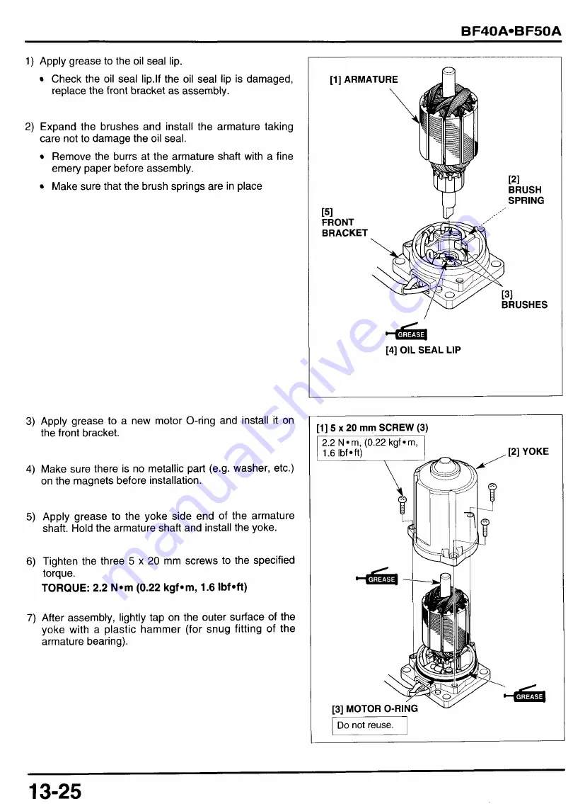 Honda BF45A Service Manual Download Page 424