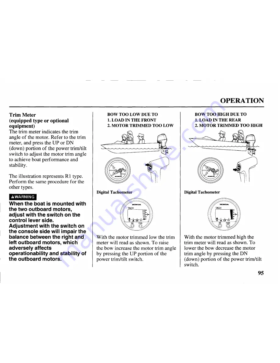 Honda BF75D Owner'S Manual Download Page 97