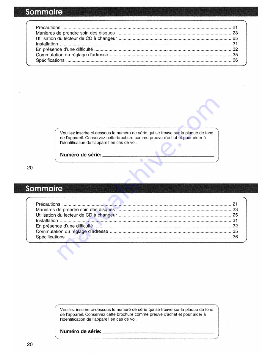 Honda CDX-MG6156ZH Owner'S Manual Download Page 20