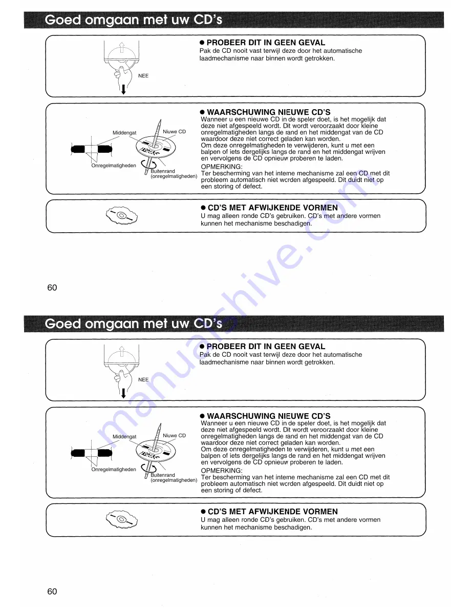 Honda CDX-MG6156ZH Owner'S Manual Download Page 60