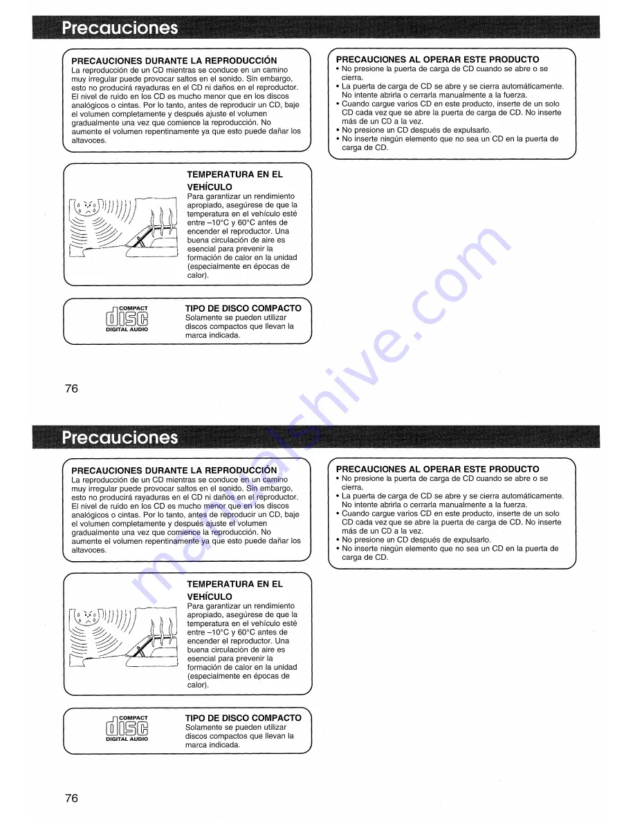 Honda CDX-MG6156ZH Скачать руководство пользователя страница 76